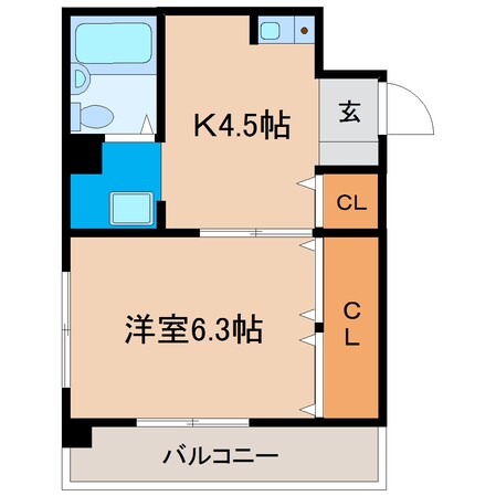 シティエステート若葉台の物件間取画像